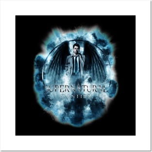 Supernatural Castiel Storm Posters and Art